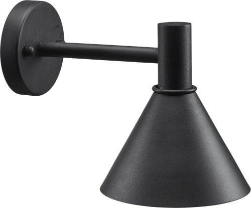 Vägglampa Fasad Minitripp Svart