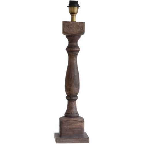 Lampfot Newcastle Brun 50cm