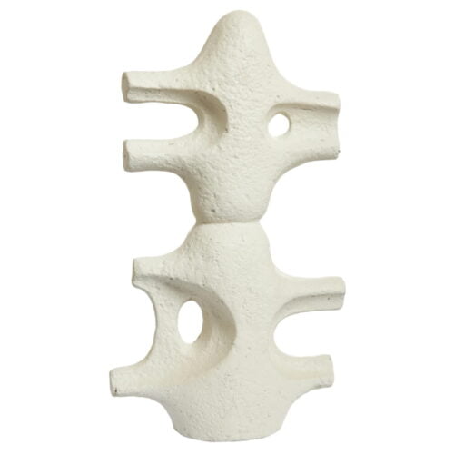 Skulptur Sierra Offwhite