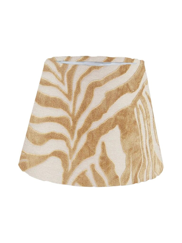 Lampskärm Zebra brun