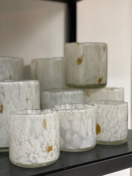 Ljuslykta Nordic White NXT 8x8 cm