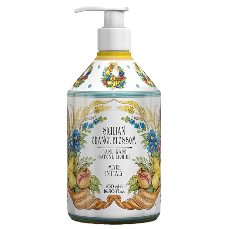 Handtvål Sicilian orange blossom på 500ml från Saponi.