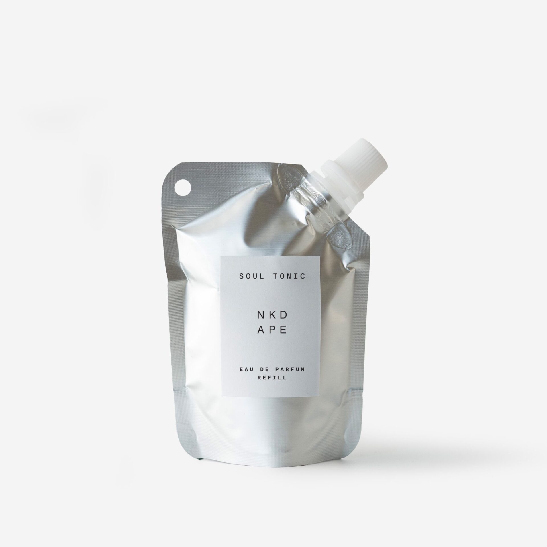 Parfym refill i påse med doften Soul tonic.