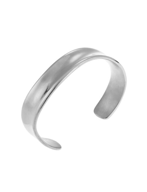 Produktbild på armband wave bangle i stål från by Jolima