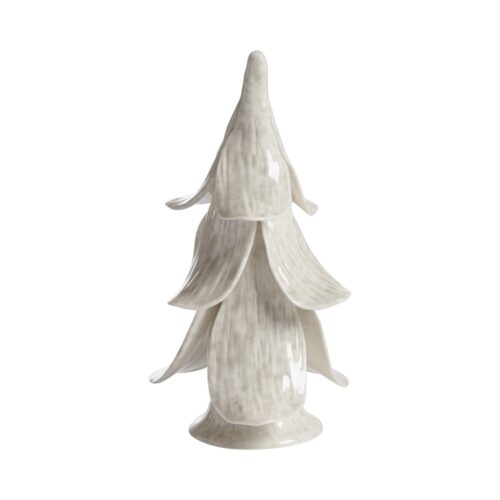 En julgran i vit keramik liten modell från Mogihome.