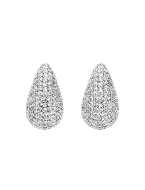 Örhängen Corinne crystal small silver